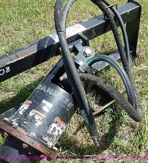 craigslist post hole digger for skid steer|danuser hydraulic post hole digger.